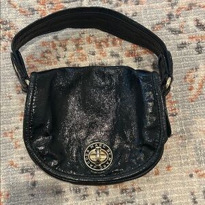 Marc By Marc Jacobs Glossy Black Crossbody Bag
